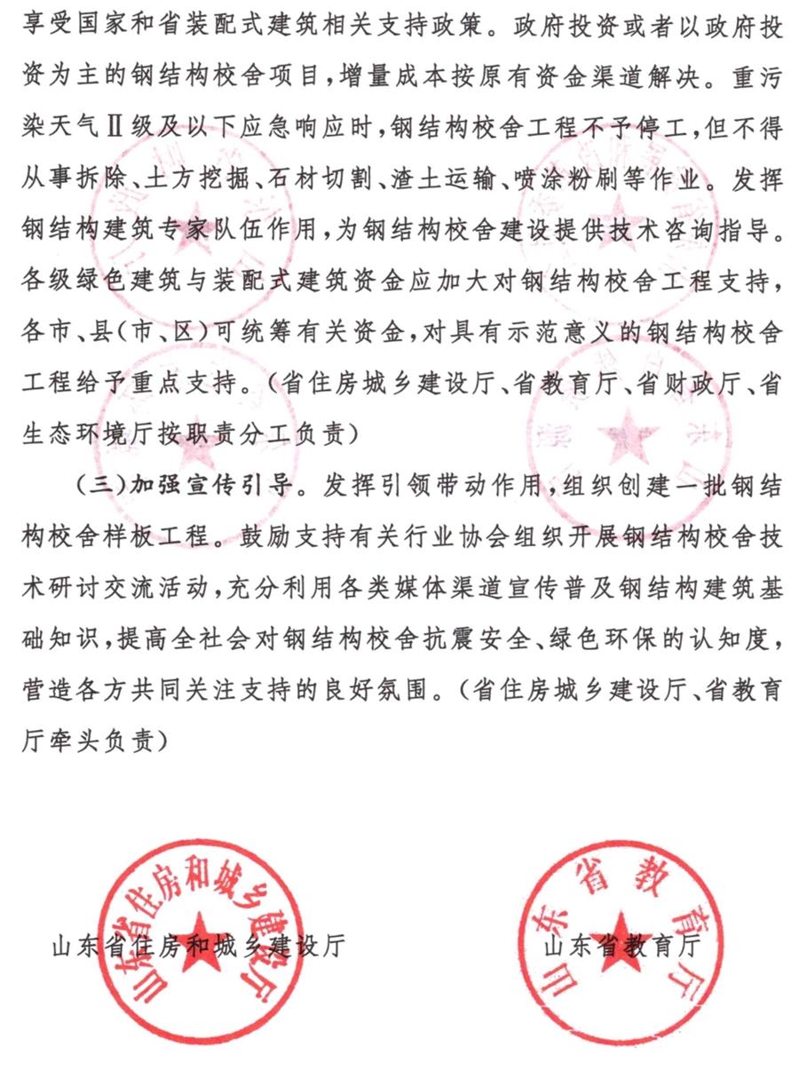 鋼結(jié)構(gòu)校舍建設(shè) 政策扶持知多少！(圖5)
